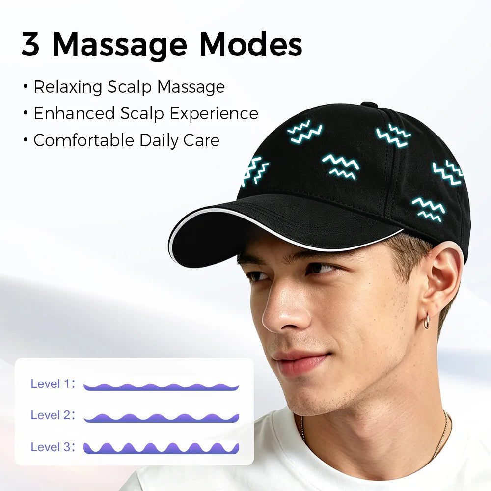 Redlumis Pro 210 — Red Light Therapy Hair Growth Cap |  210 LEDs | 470nm + 630nm + Infrared